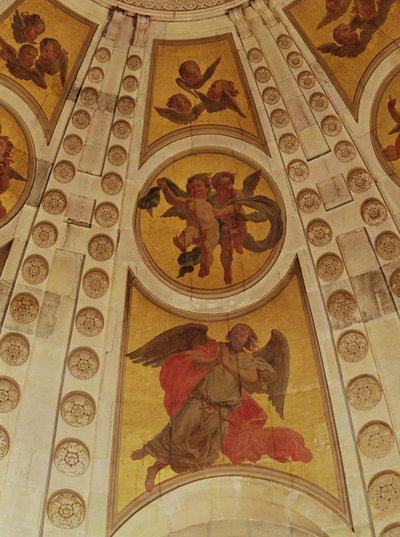 Dettaglio di angeli dalla cupola (dettaglio) da Philippe de Champaigne
